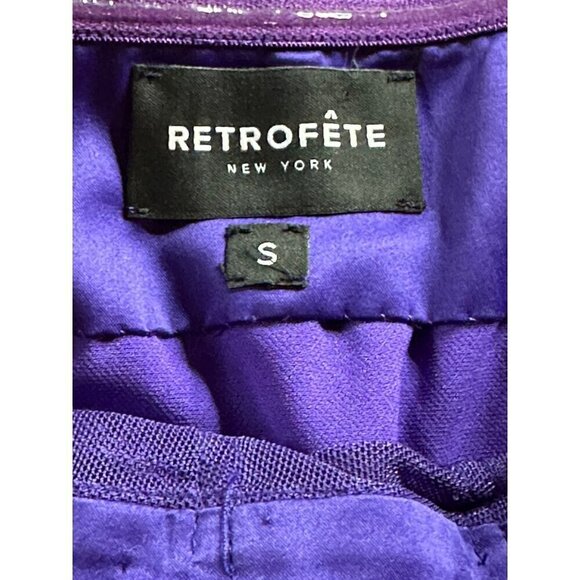 retrofete Corset Dress in Purple Small New Womens Celebrity Maxi Gown - Picture 11 of 14
